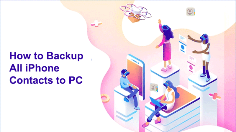 backup all iPhone contacts to PC