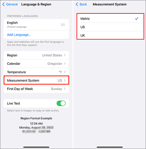 change preferred direction from Dricing to Walking