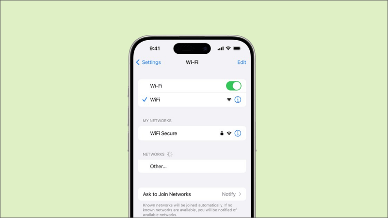 How to Turn on WLAN on iPhone