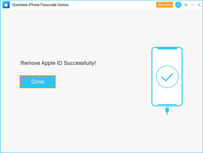 how to delete apple id from phone without password