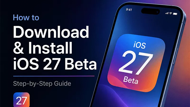 download and install iOS 27 beta