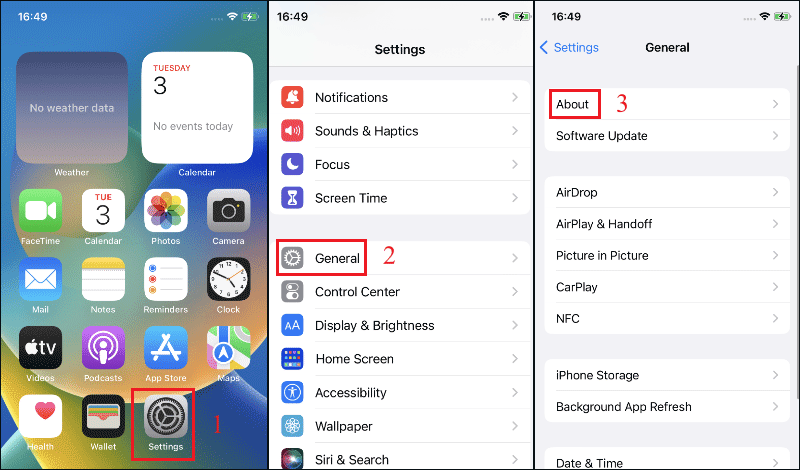 update ios carrier settings