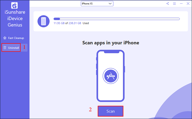 scan apps in your iphone