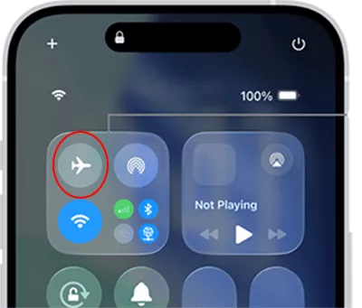 iPhone Airplane mode