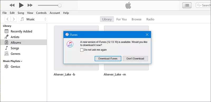 update iTunes