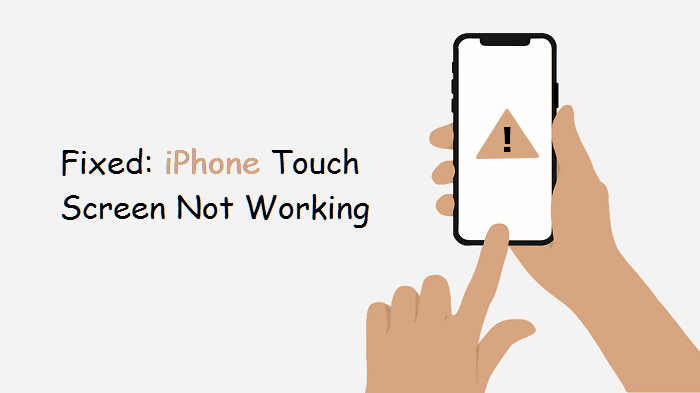 fix iphone screen unresponsive to touch