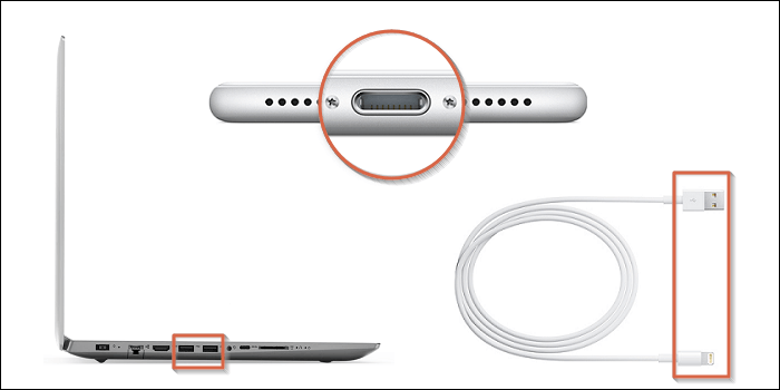 check cable and port