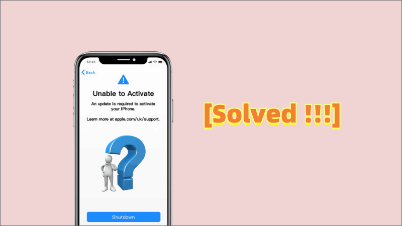  An Update is Required to Activate Your iPhone 