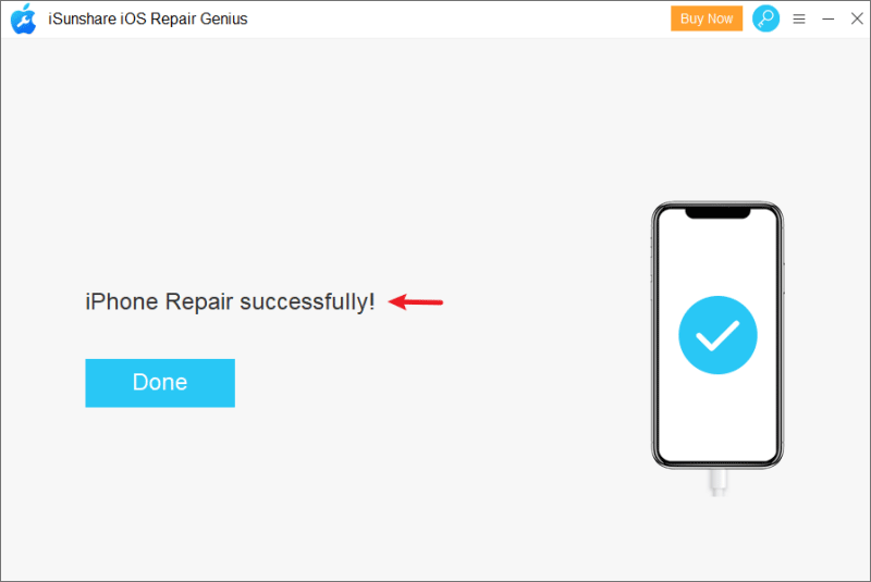 iPhone repair successfully