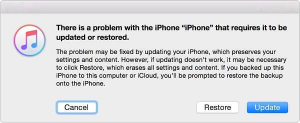 restore iphone with itunes in recovery mode