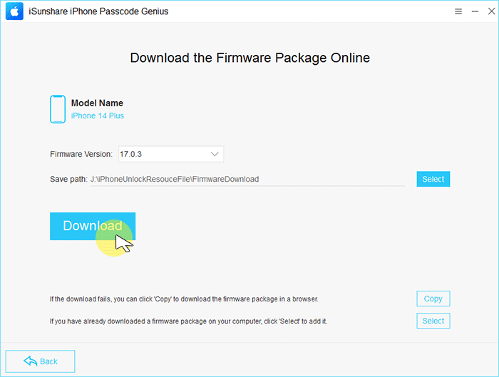 download firmware file