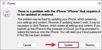Update iPhone
