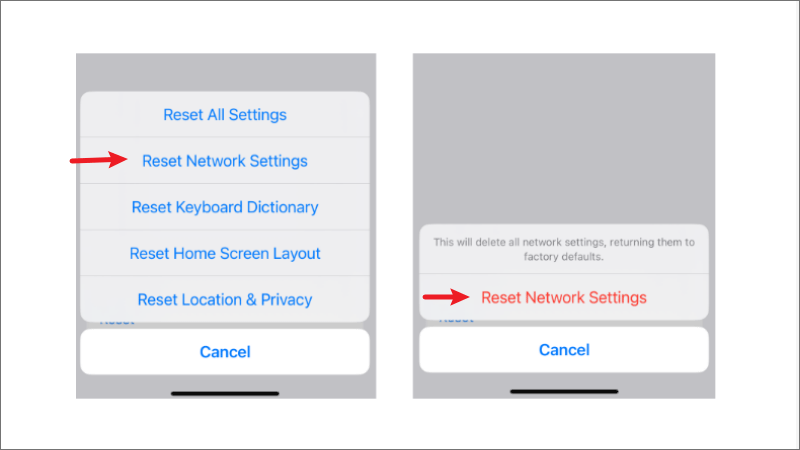 reset network settings