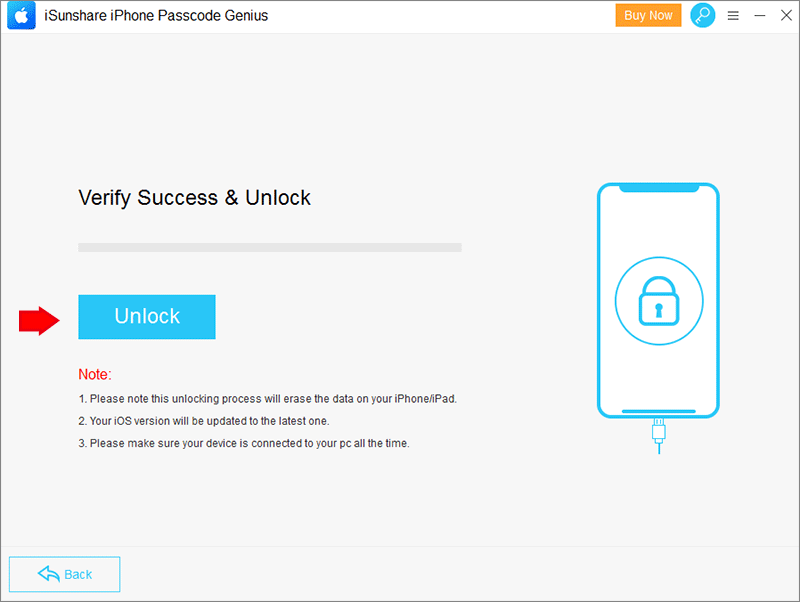 click Unlock