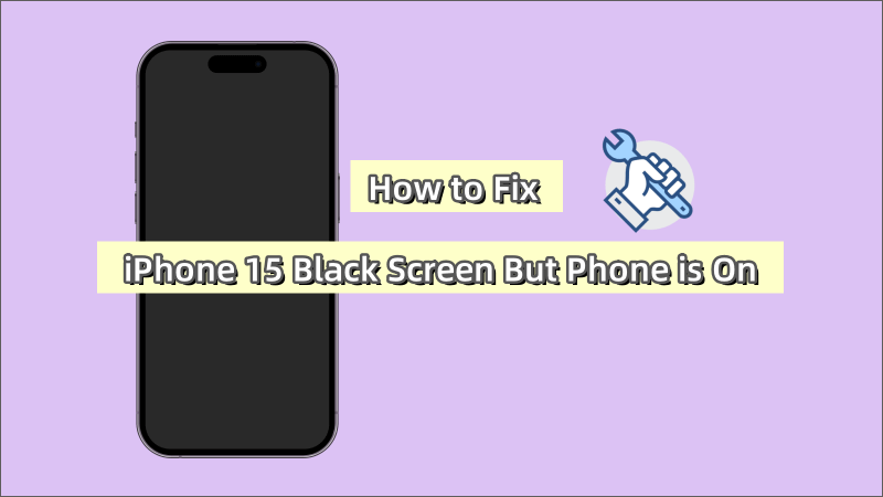 Fix iPhone 15 Black Screen But Phone is On