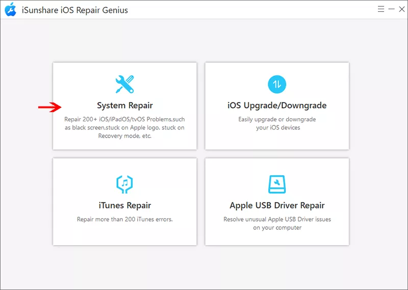 select system repair