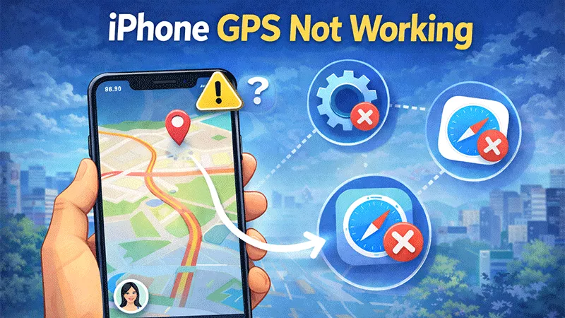 iPhone GPS not working