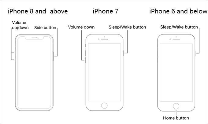 force restart iphone