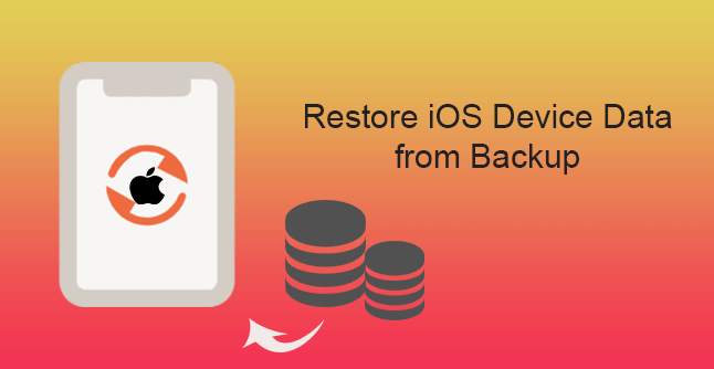 restore iOS devices data from backup
