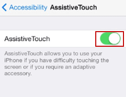 turn on assistive touch