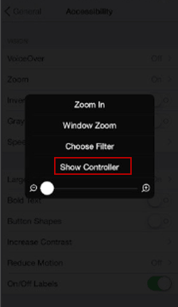choose show controller