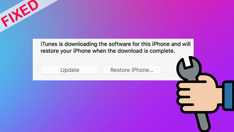 solved-iTunes is currently downloading software for the iPhone