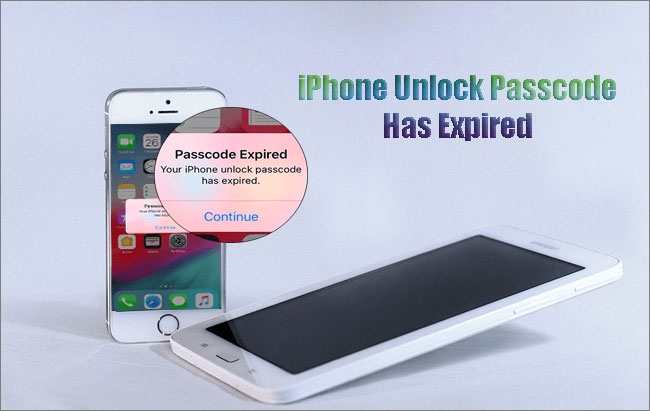 iphone unlock passcode has expired