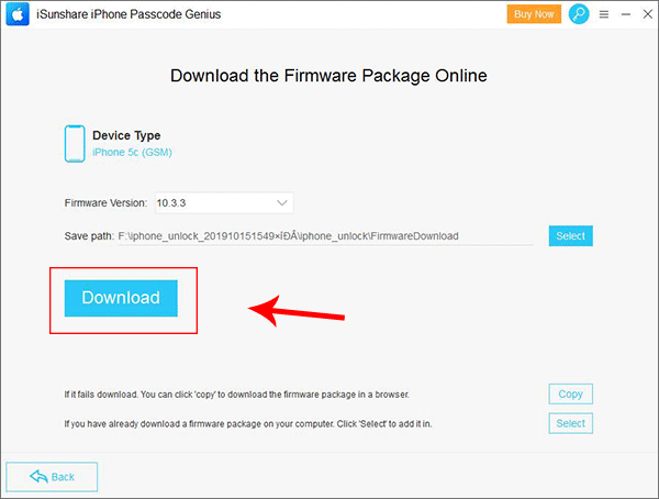 Firmware-Paket online herunterladen