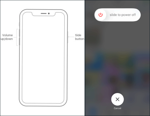 iphone x slide to power off