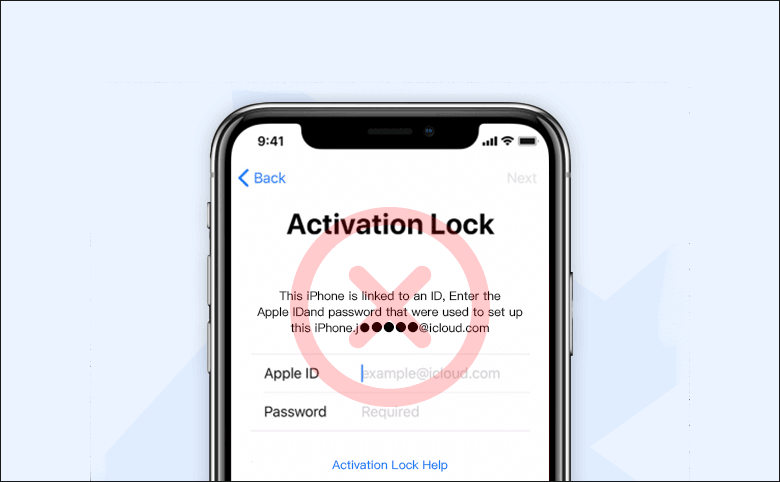 turn off activation lock