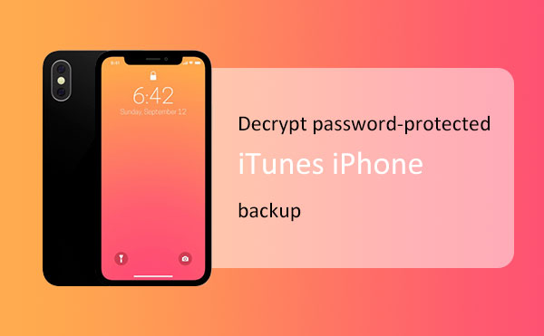 decrypt password protected itunes