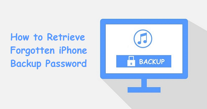 recover forgotten iphone backup password