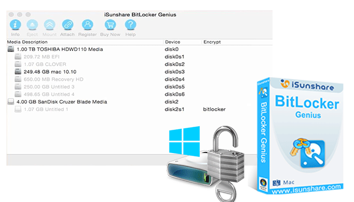  BitLocker To Go reader for macOS and Mac OSX