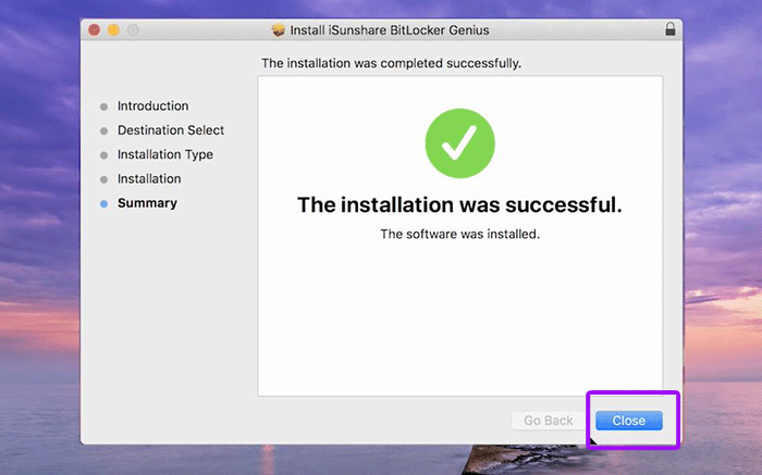 install iSunshare BitLocker Genius