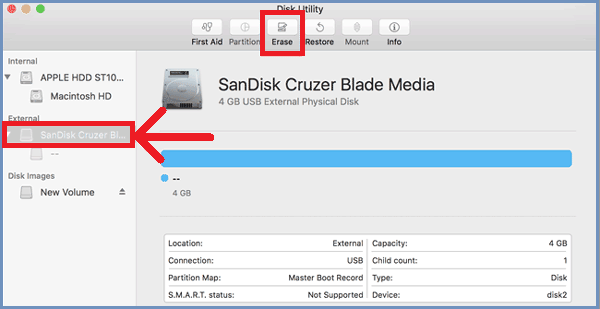 erase BitLocker USB stick