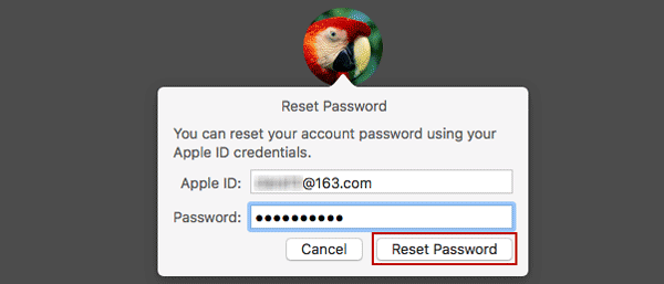 forgot apple admin password