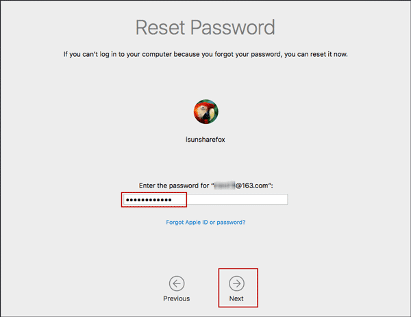 enter associated apple id password