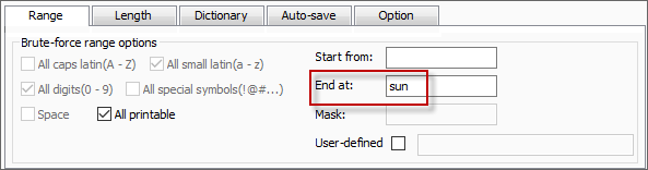 end at sun