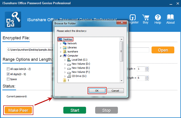 create isunshare peer installation file