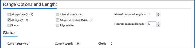 set word docx password recovery range and length