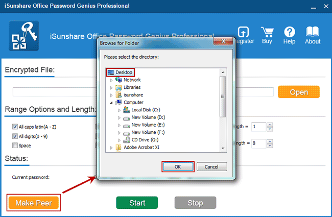 create pptx password recovery client program