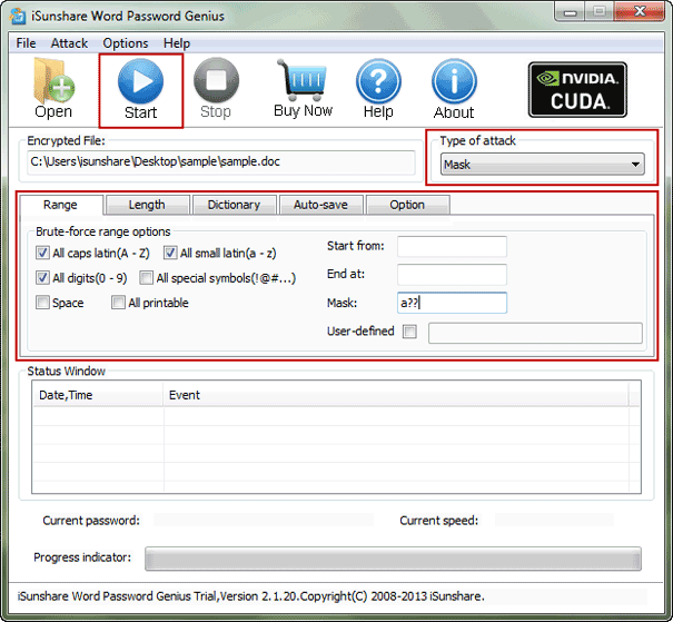 recover word document password with settings