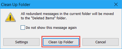 cleanup prompt