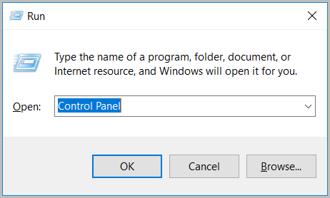 windows 10 run control panel as admin