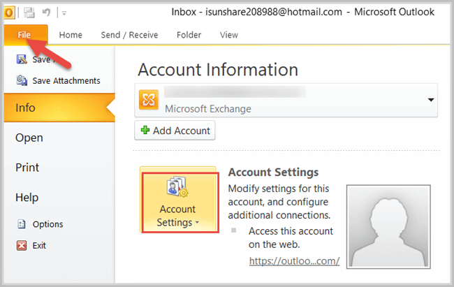 use cached exchange mode 2007