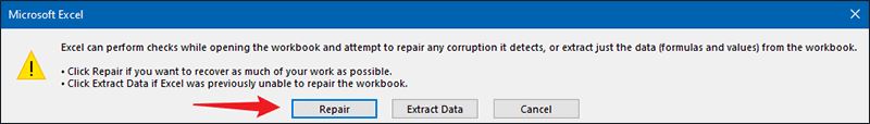click repair