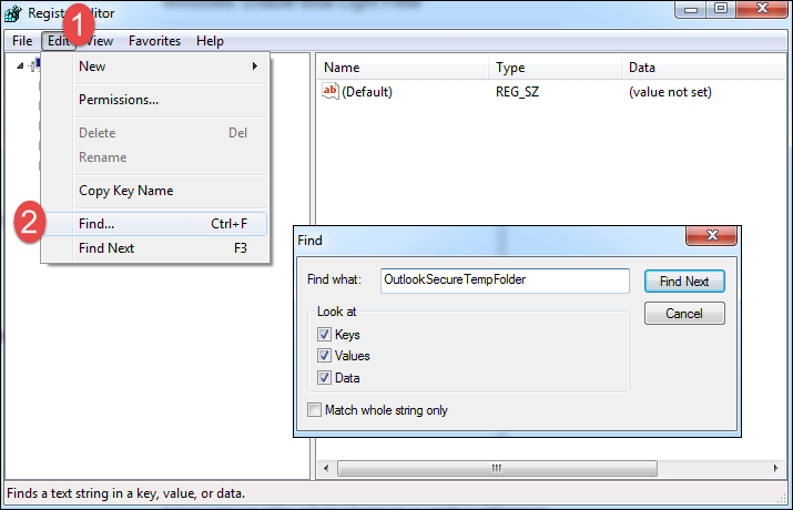 nuance outlook cannot attach file