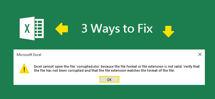 excel cannot open the file