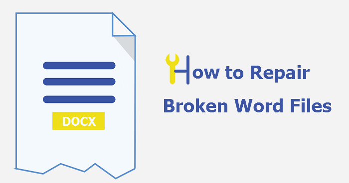repair broken word files