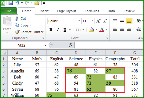 paste the formatting by double clicking format painter